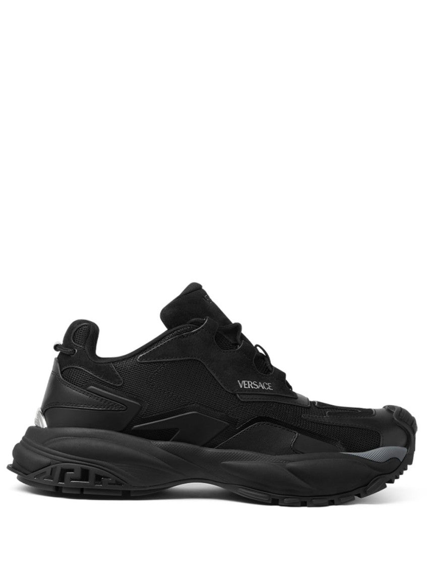 Black Logo Sneakers 1