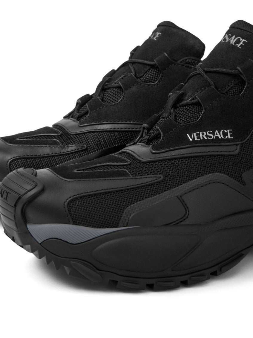 Black Logo Sneakers 2