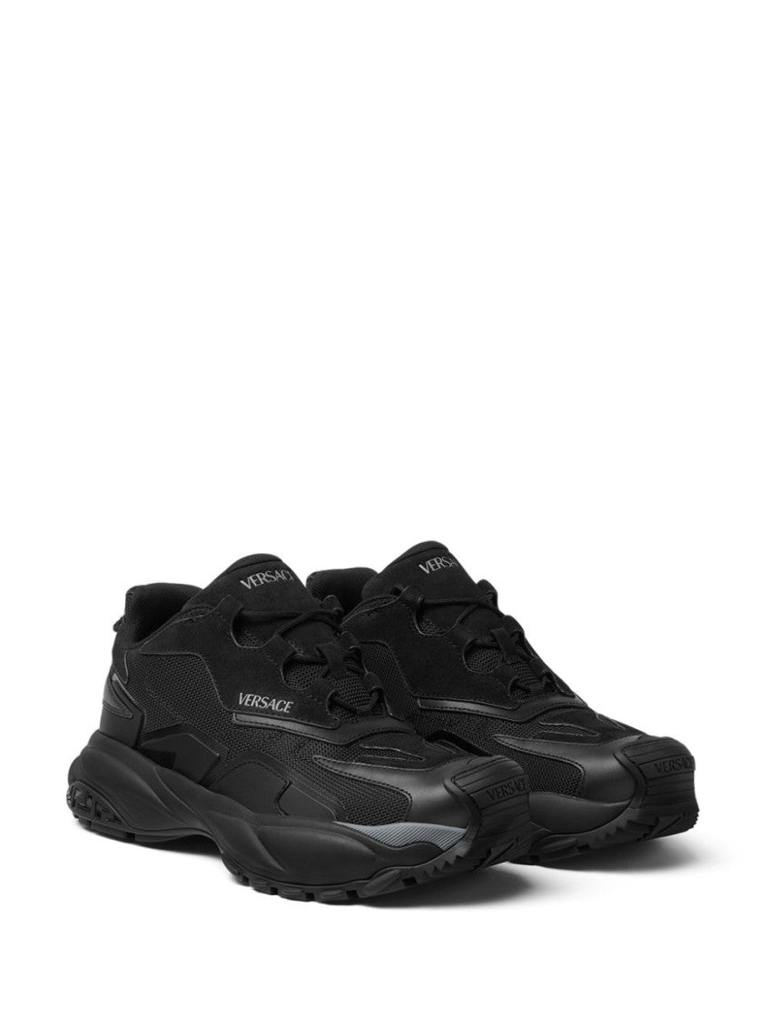 Black Logo Sneakers 4