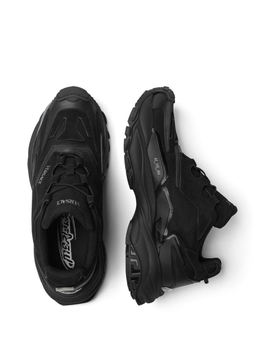 Black Logo Sneakers 5