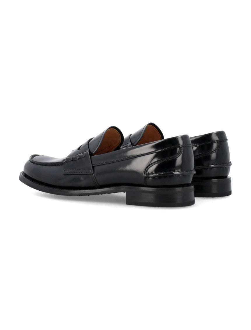 Black Leather Loafers 4