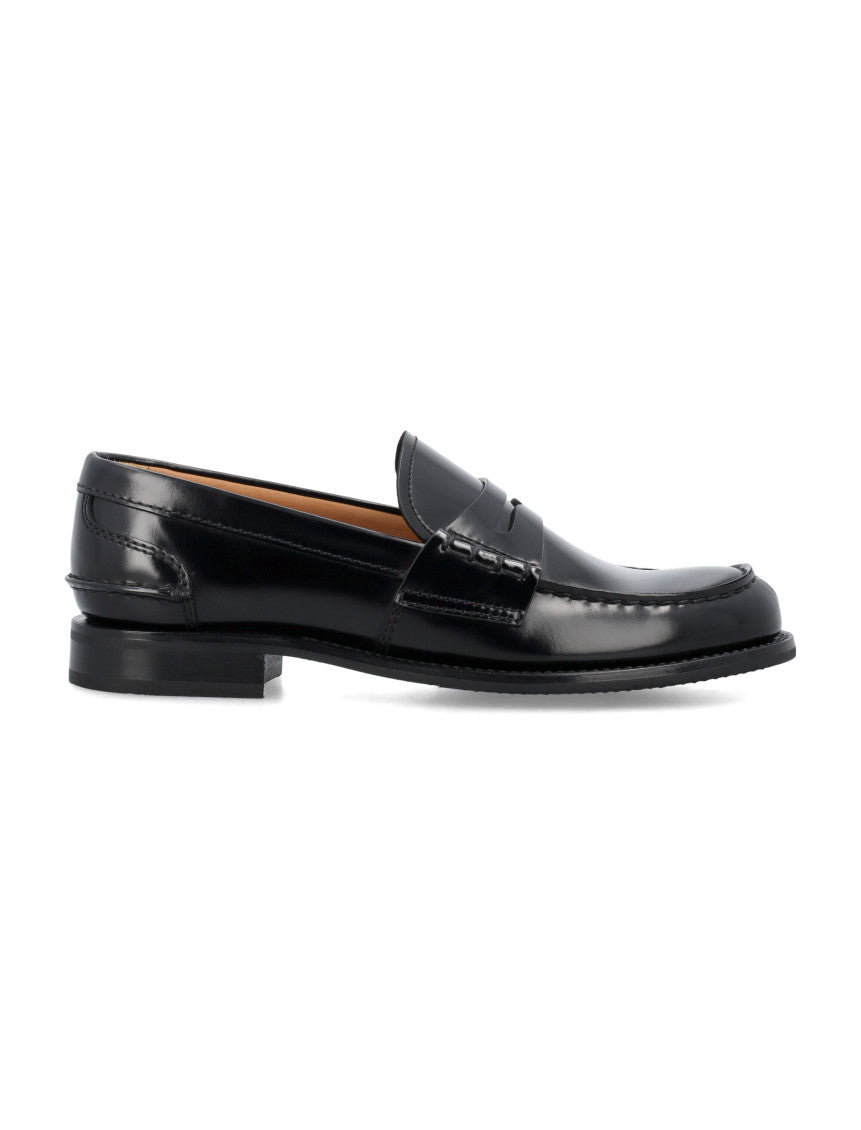 Black Leather Loafers 5