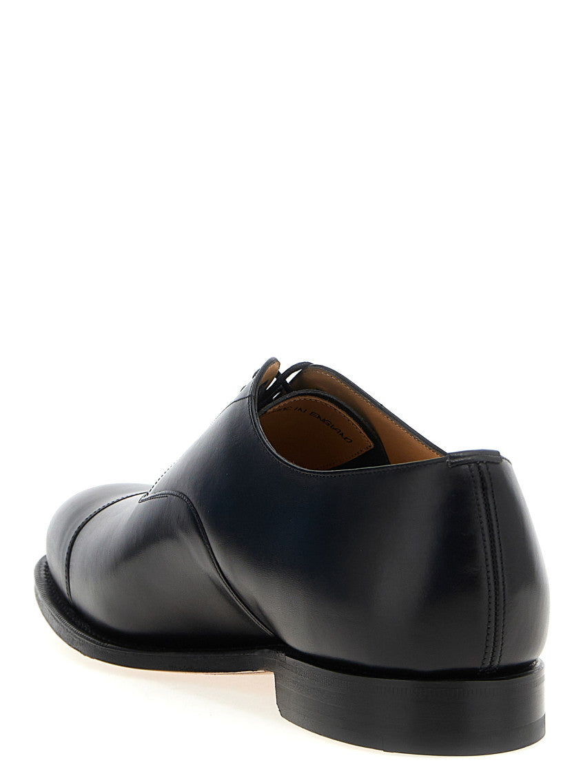 Black Leather Lace Up Shoes 3