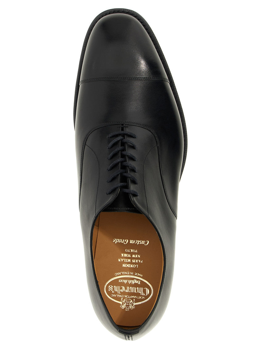 Black Leather Lace Up Shoes 4