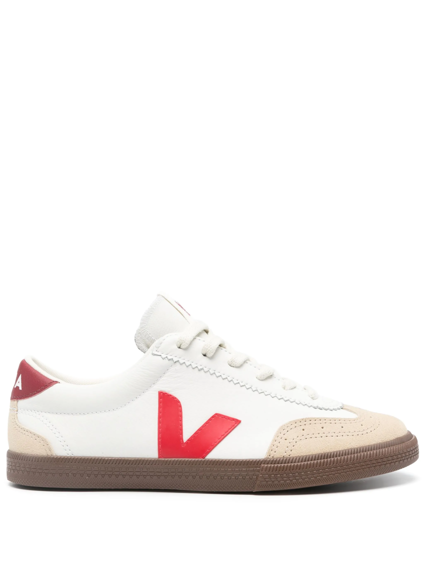 White Logo Sneakers 1