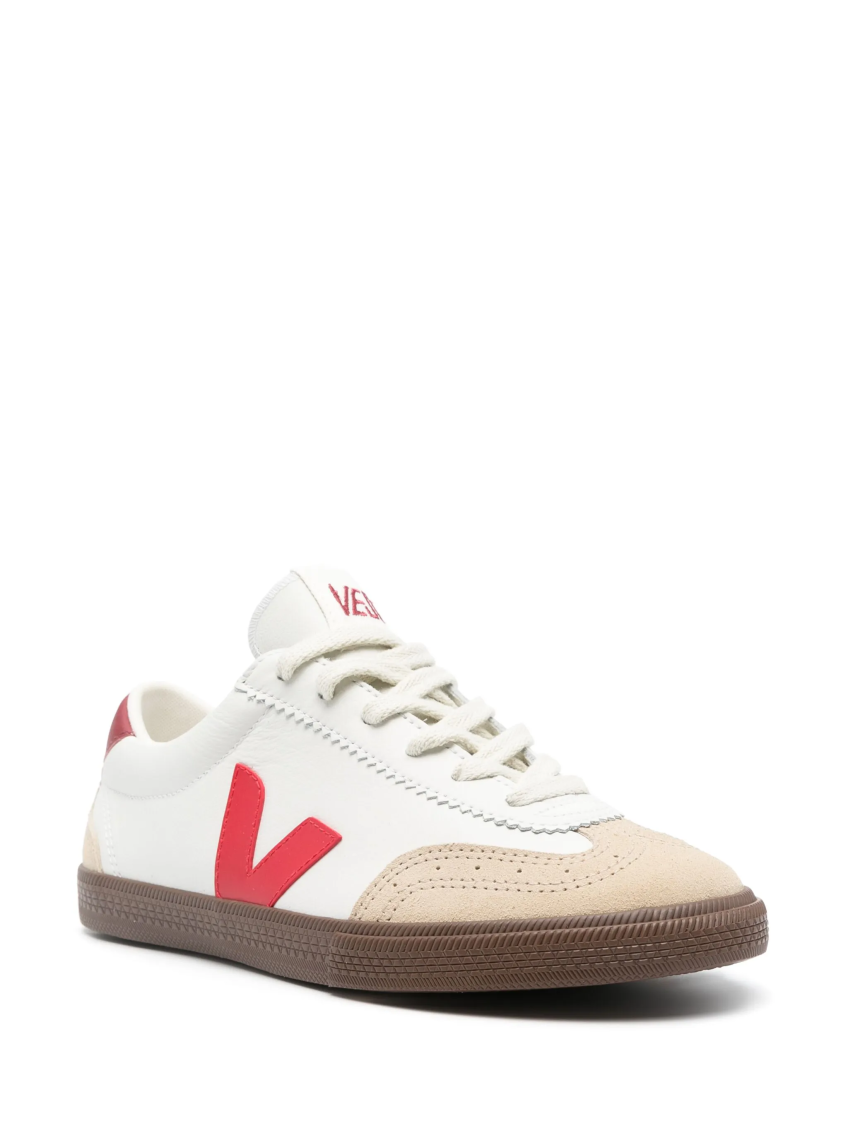 White Logo Sneakers 2