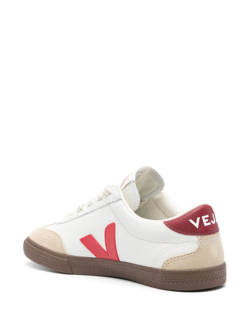White Logo Sneakers 3