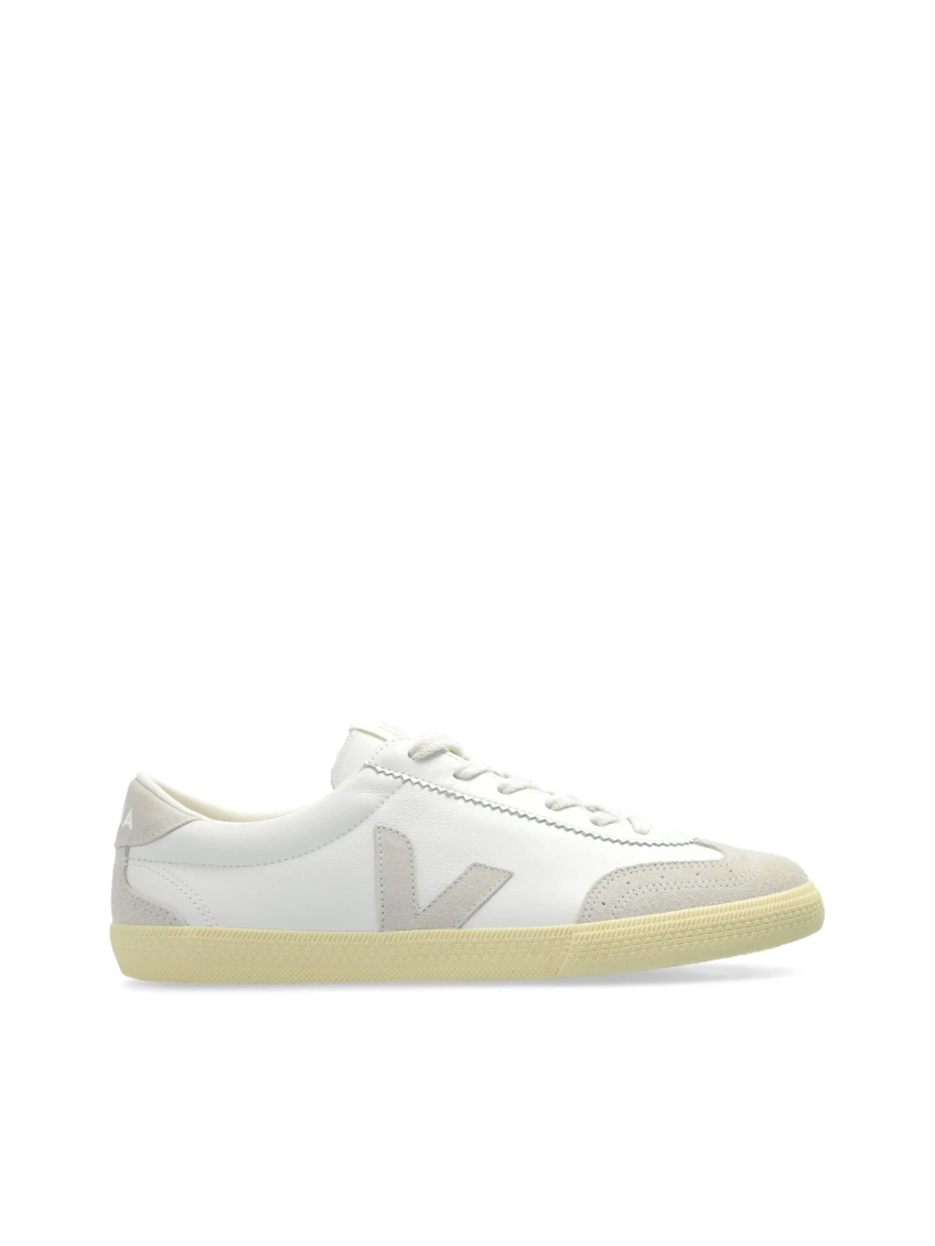 White Logo Sneakers 1