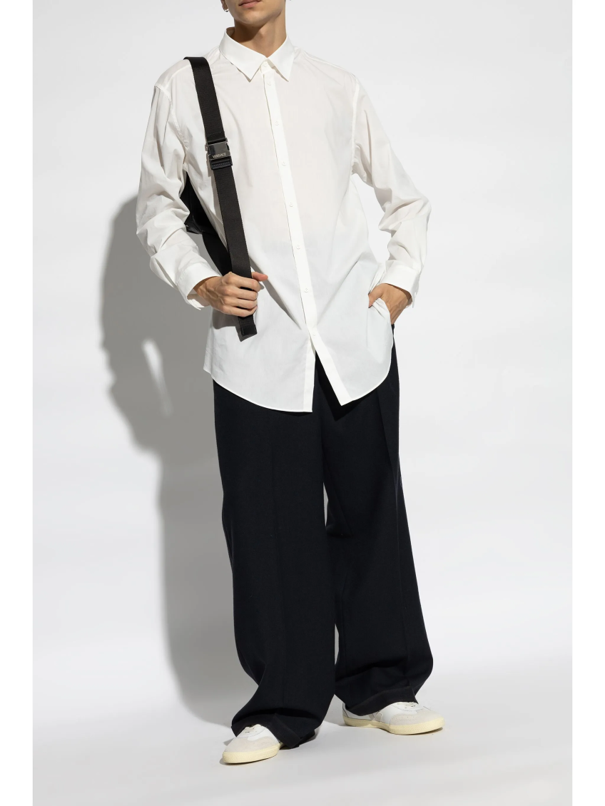 White Logo Sneakers 3
