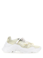 White Lace Up Sneakers 1
