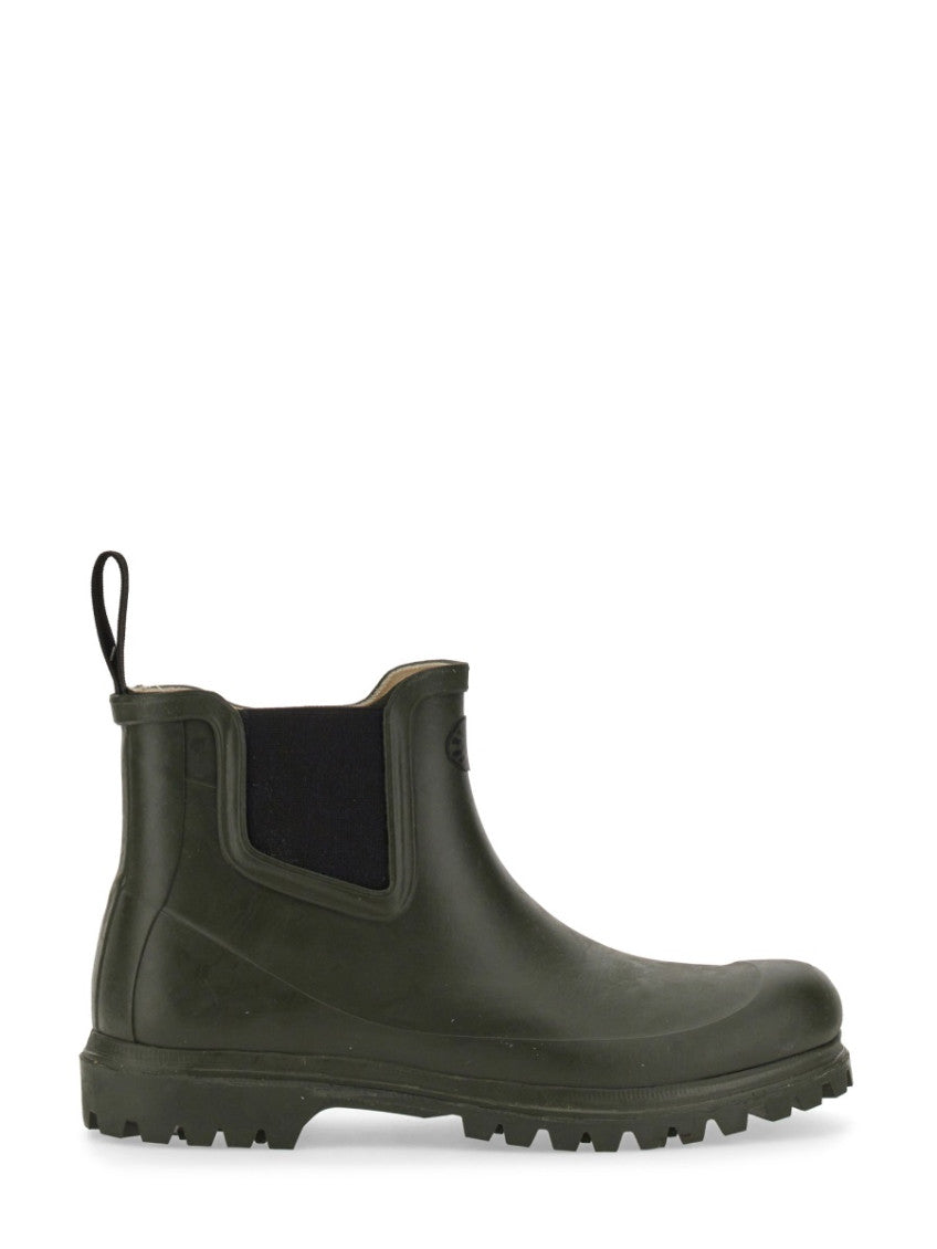 Green Rubber Boots 1