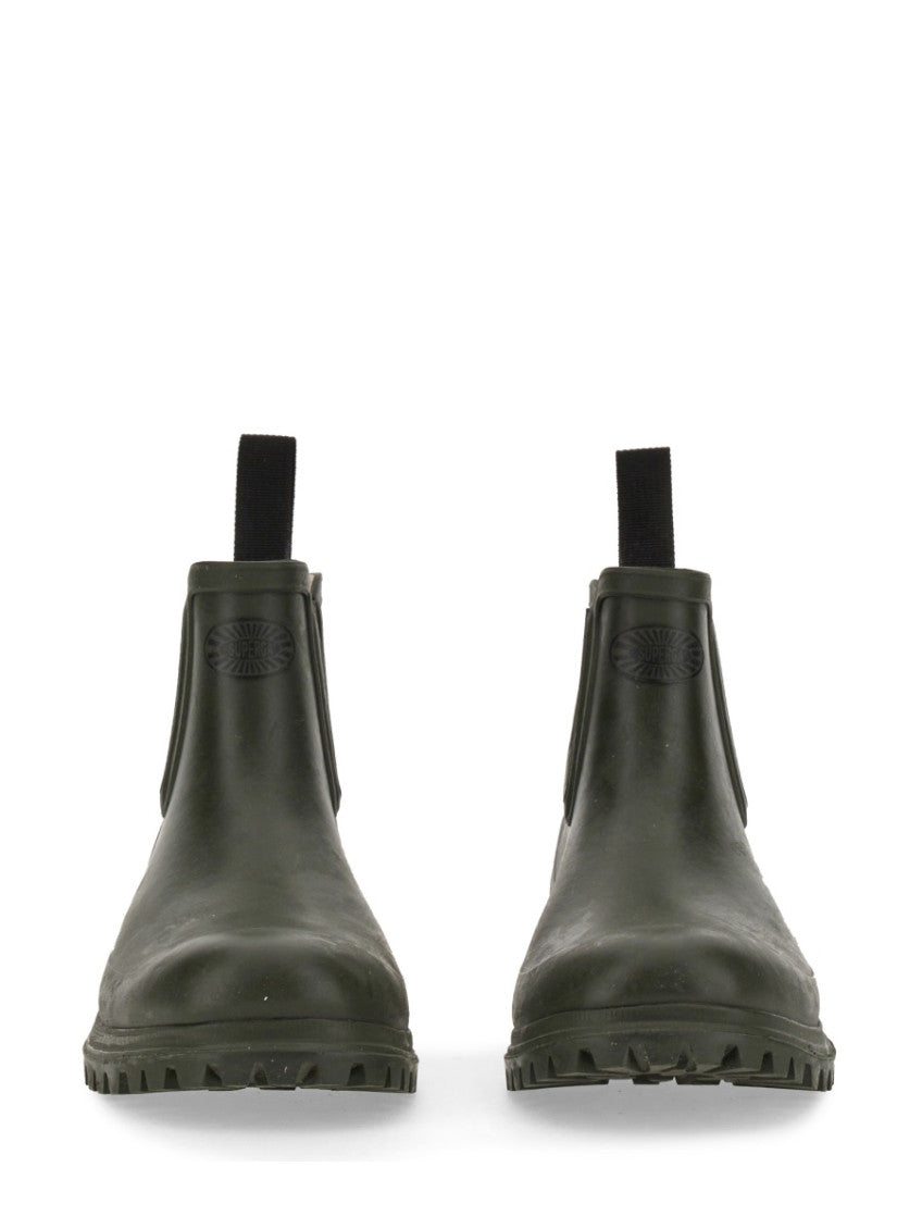 Green Rubber Boots 2
