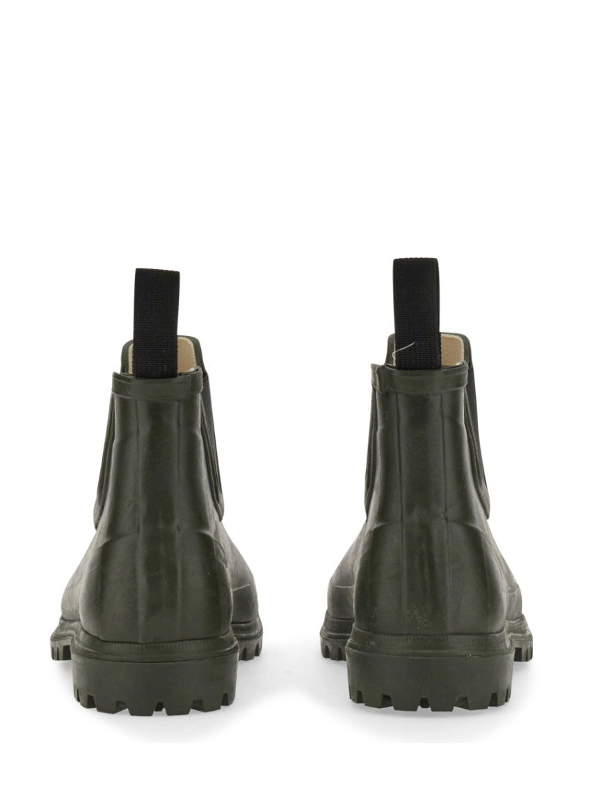 Green Rubber Boots 3
