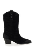 Black Zip Boots 1