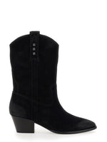 Black Zip Boots 1