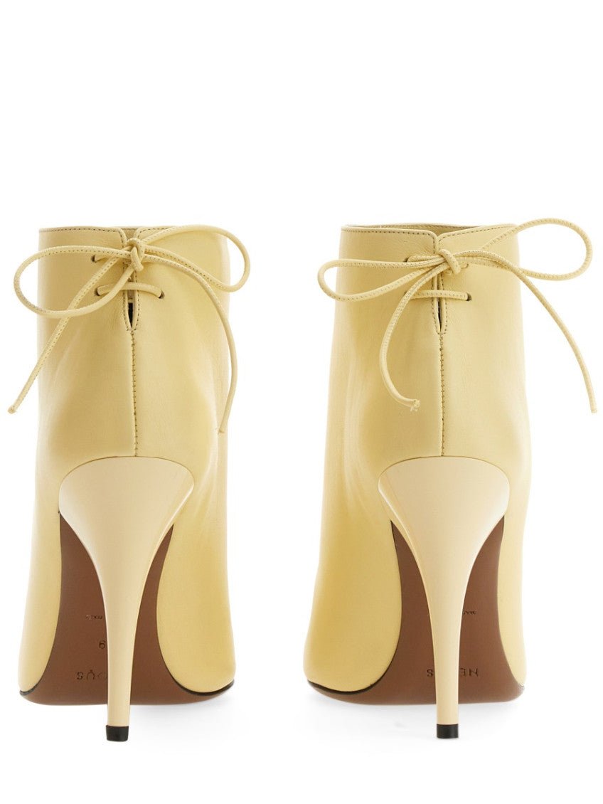 Yellow Leather Boots 2