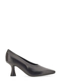 Black Slip On Pumps 1