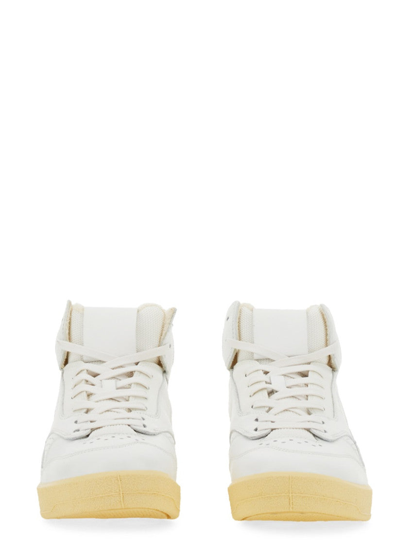 White Leather Sneakers 2