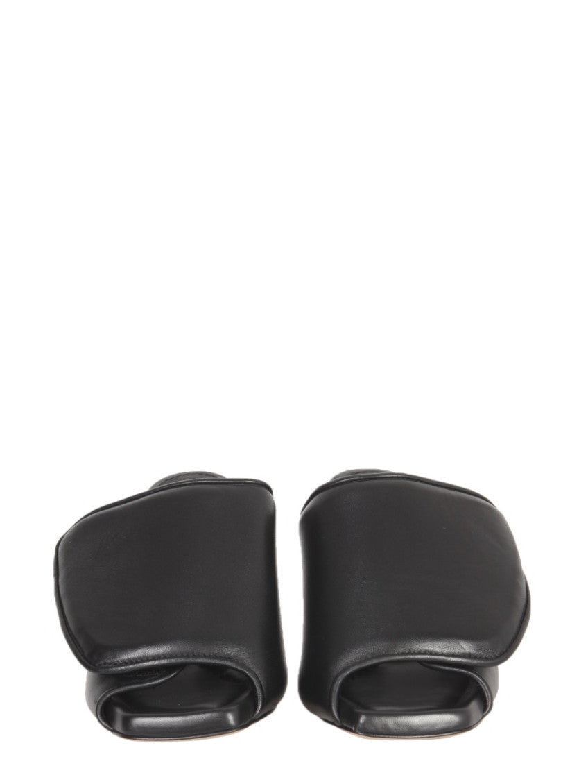 Black Slip On Heels 2