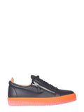 Black Leather Sneakers 1
