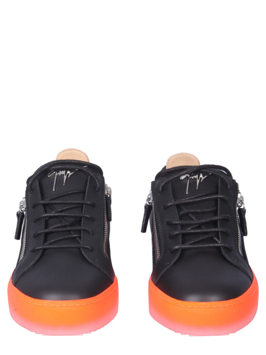 Black Leather Sneakers 2