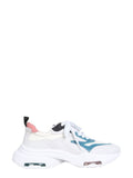 White Lace Up Sneakers 1