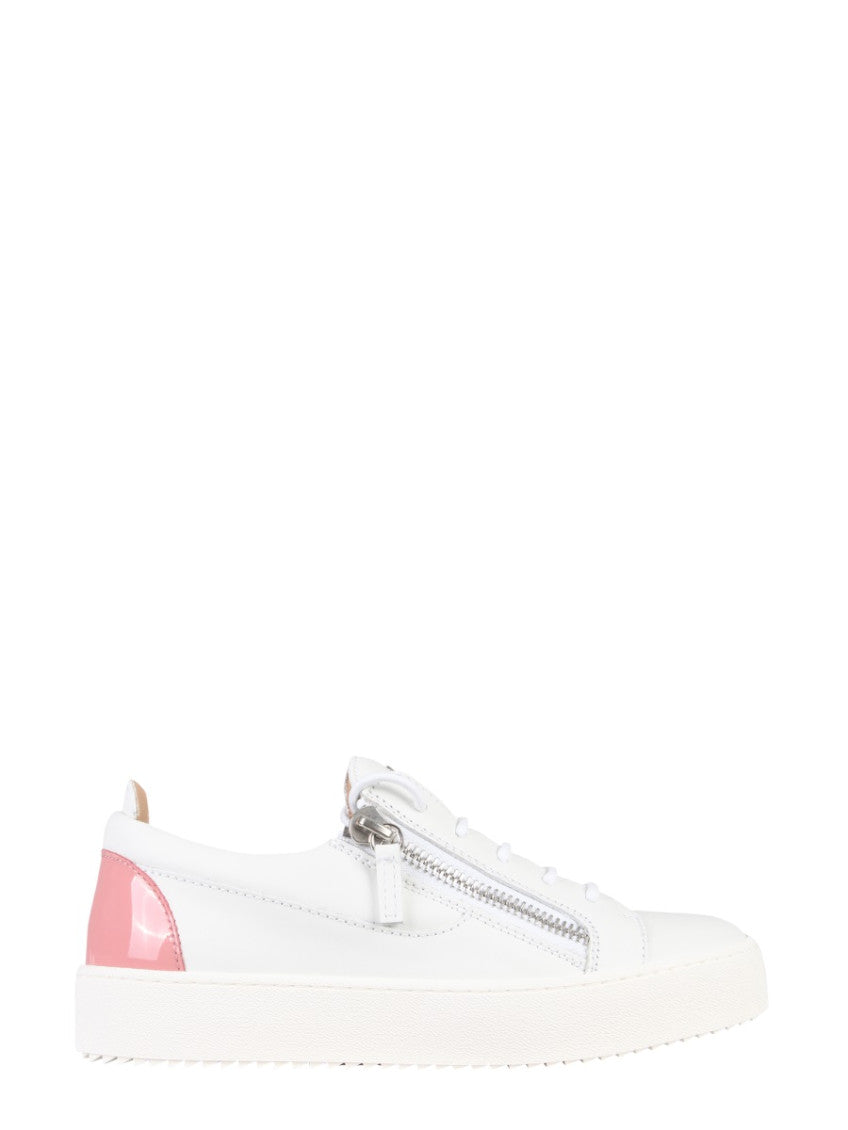 White Leather Sneakers 1