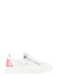 White Leather Sneakers 1