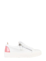 White Leather Sneakers 1
