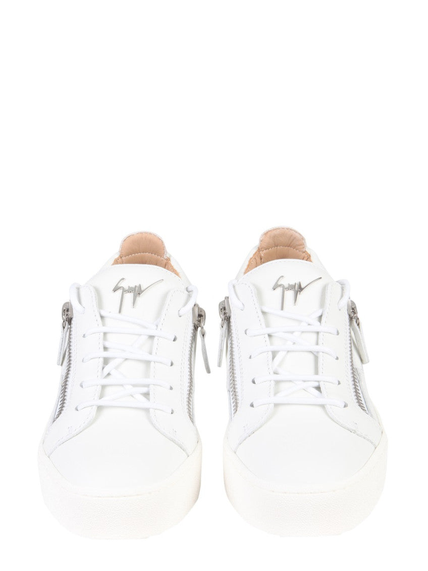White Leather Sneakers 2