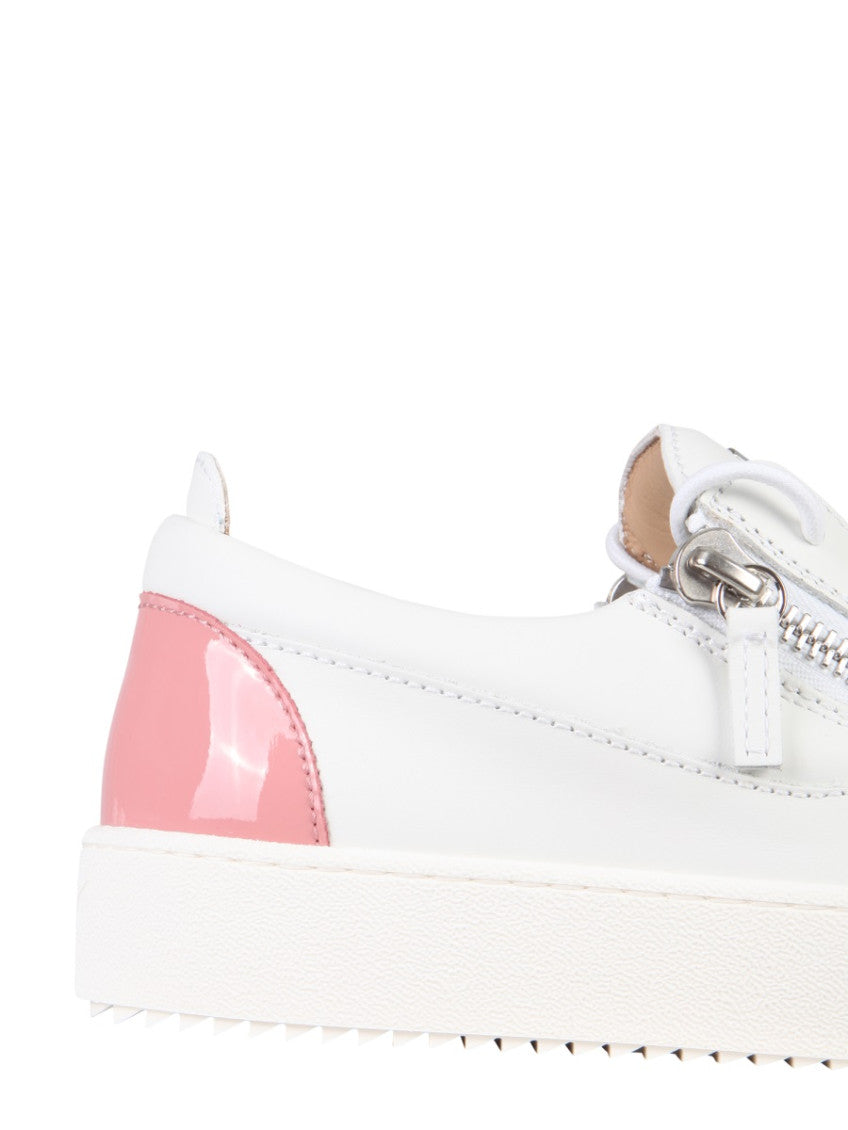 White Leather Sneakers 4
