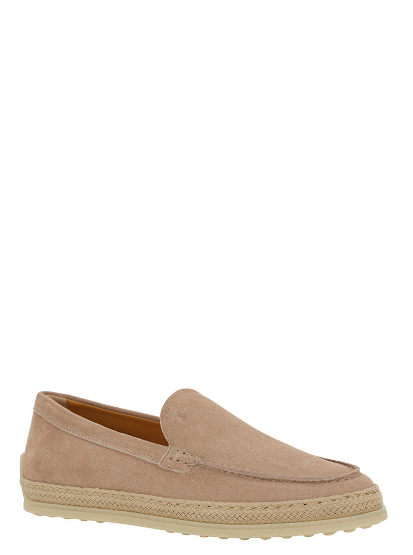 Light Pink Slip On Loafers 2