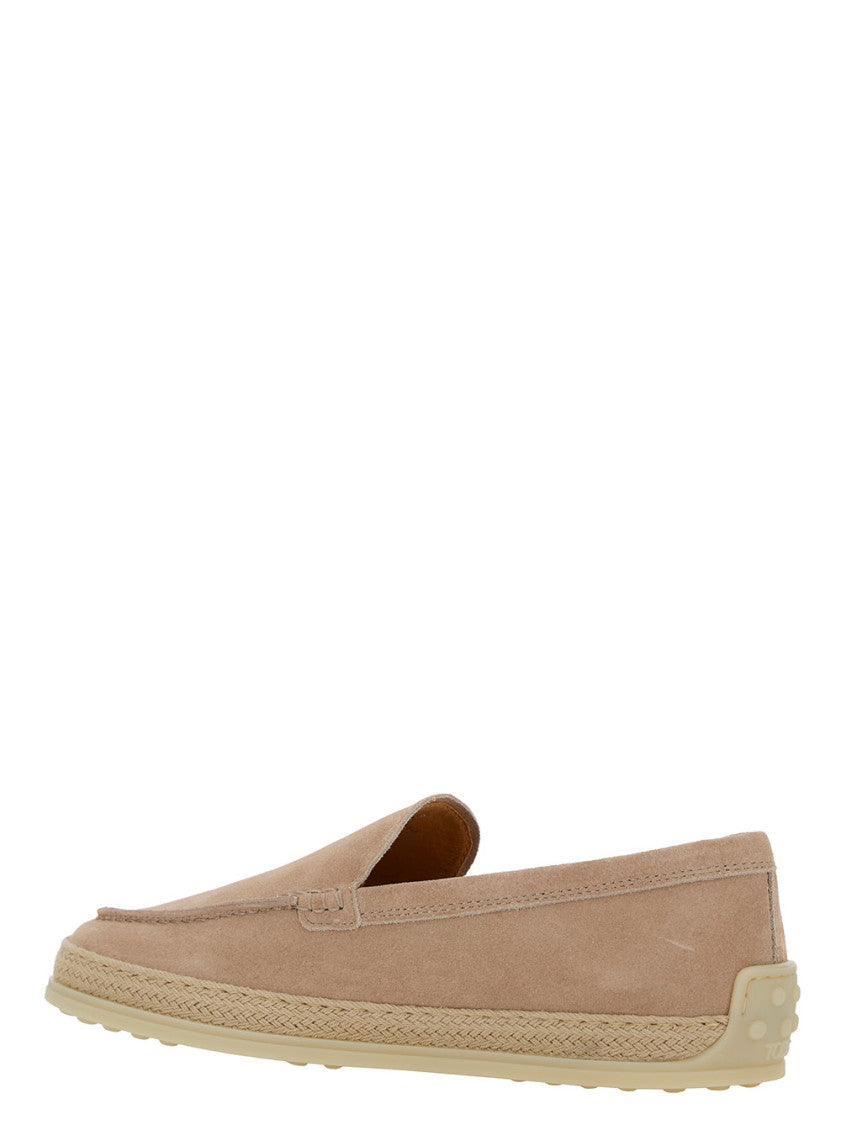 Light Pink Slip On Loafers 3