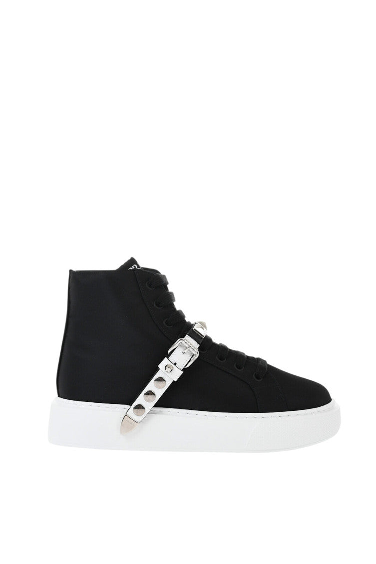 Black High-Top Sneakers 1