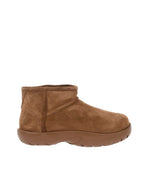 Brown Solid Carryover Boots 1