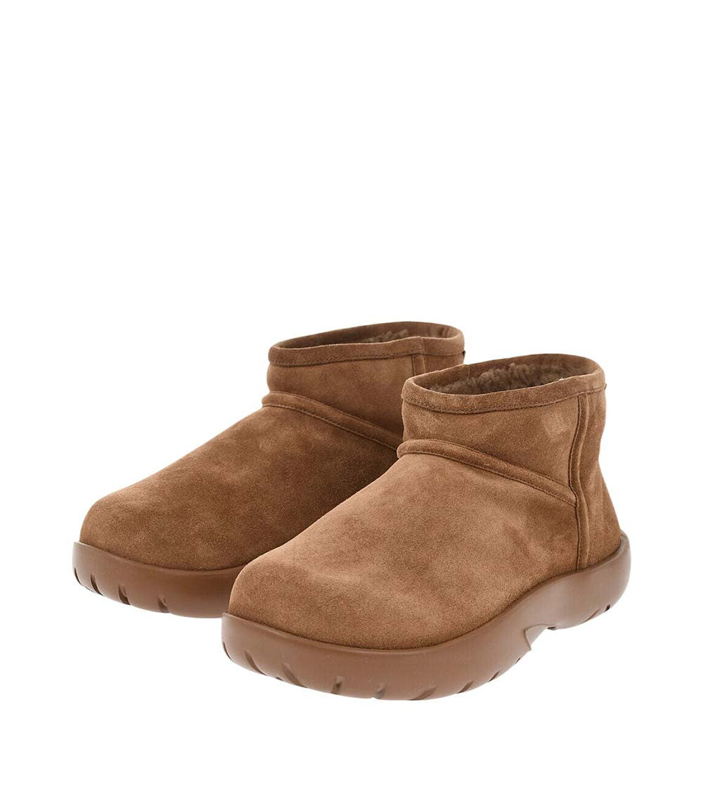 Brown Solid Carryover Boots 2
