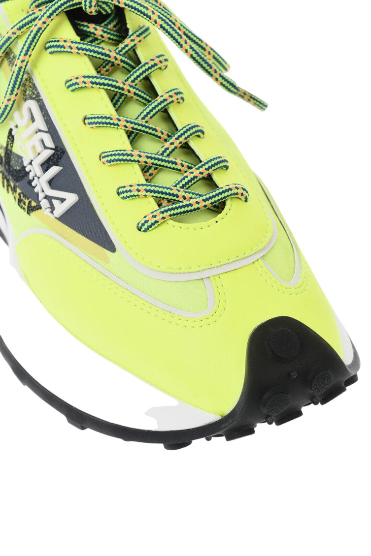Yellow Low-Top Sneakers 4