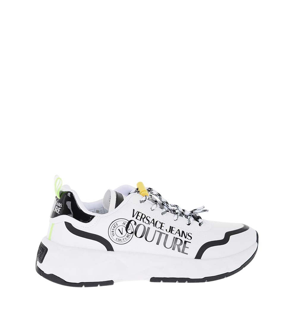 BlackWhite Logo Sneakers 1
