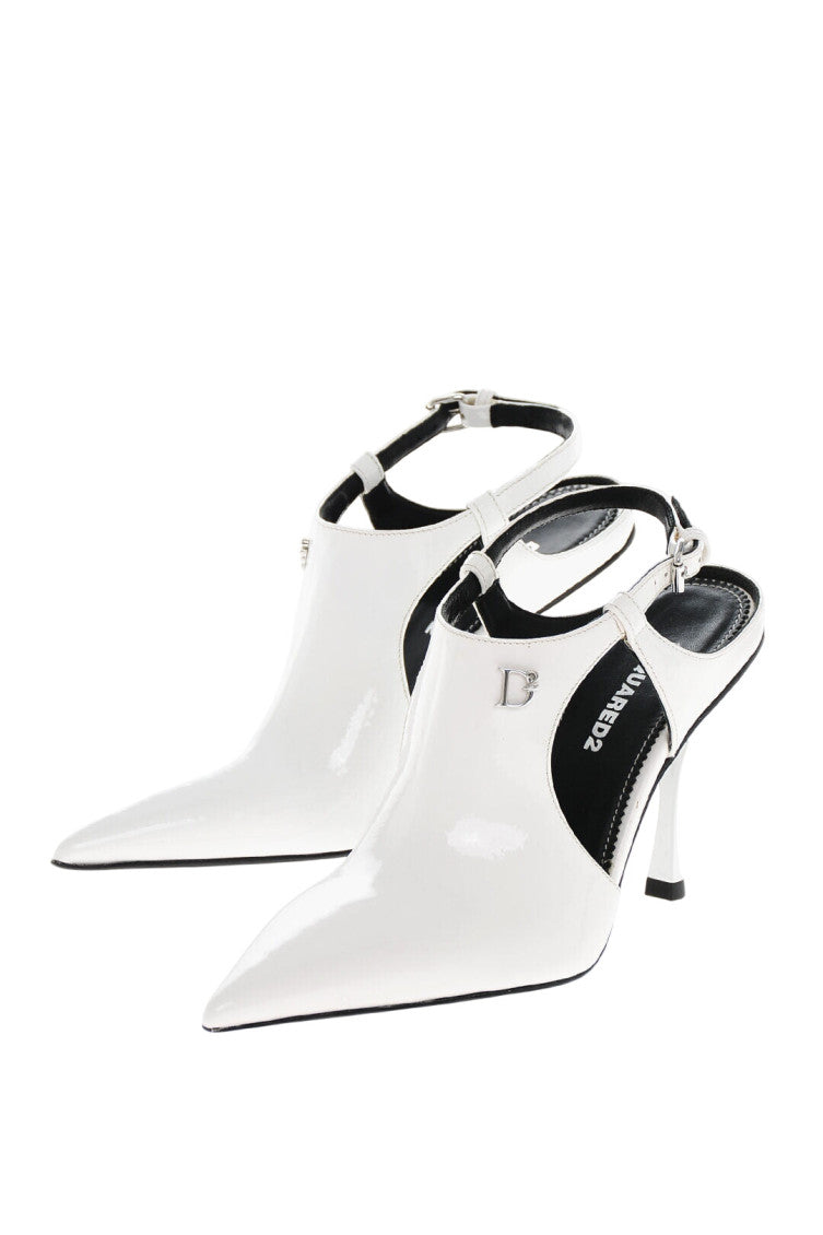 White Logo Pumps 2