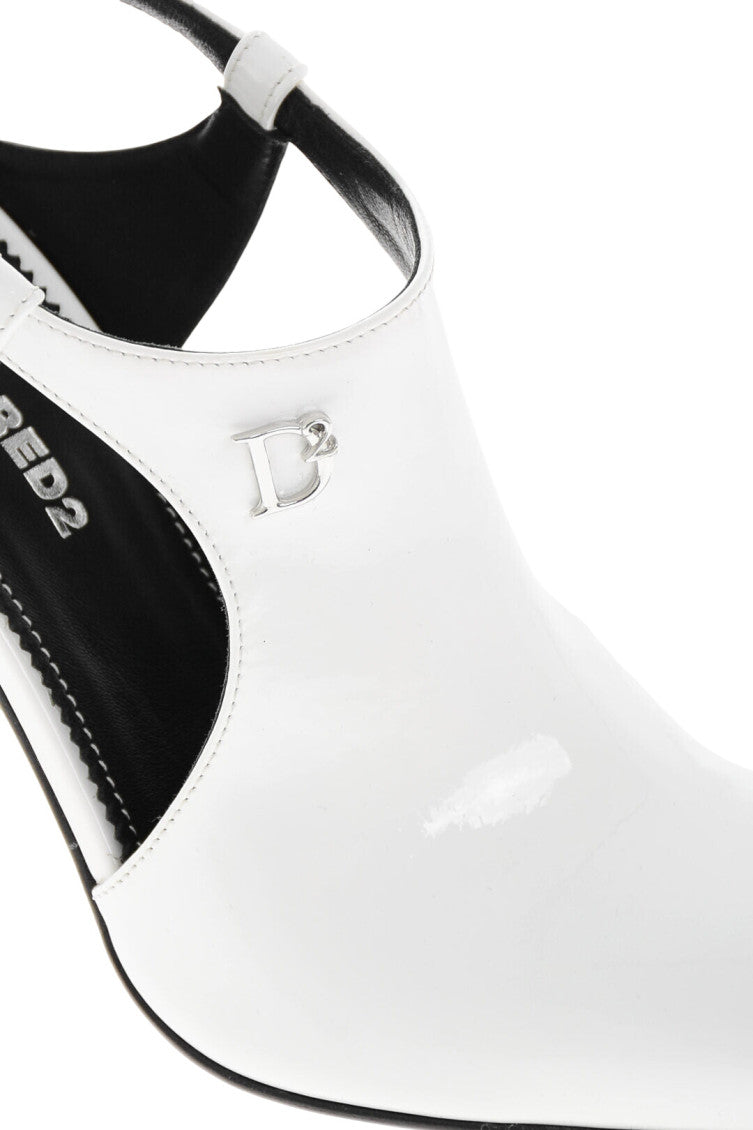 White Logo Pumps 4