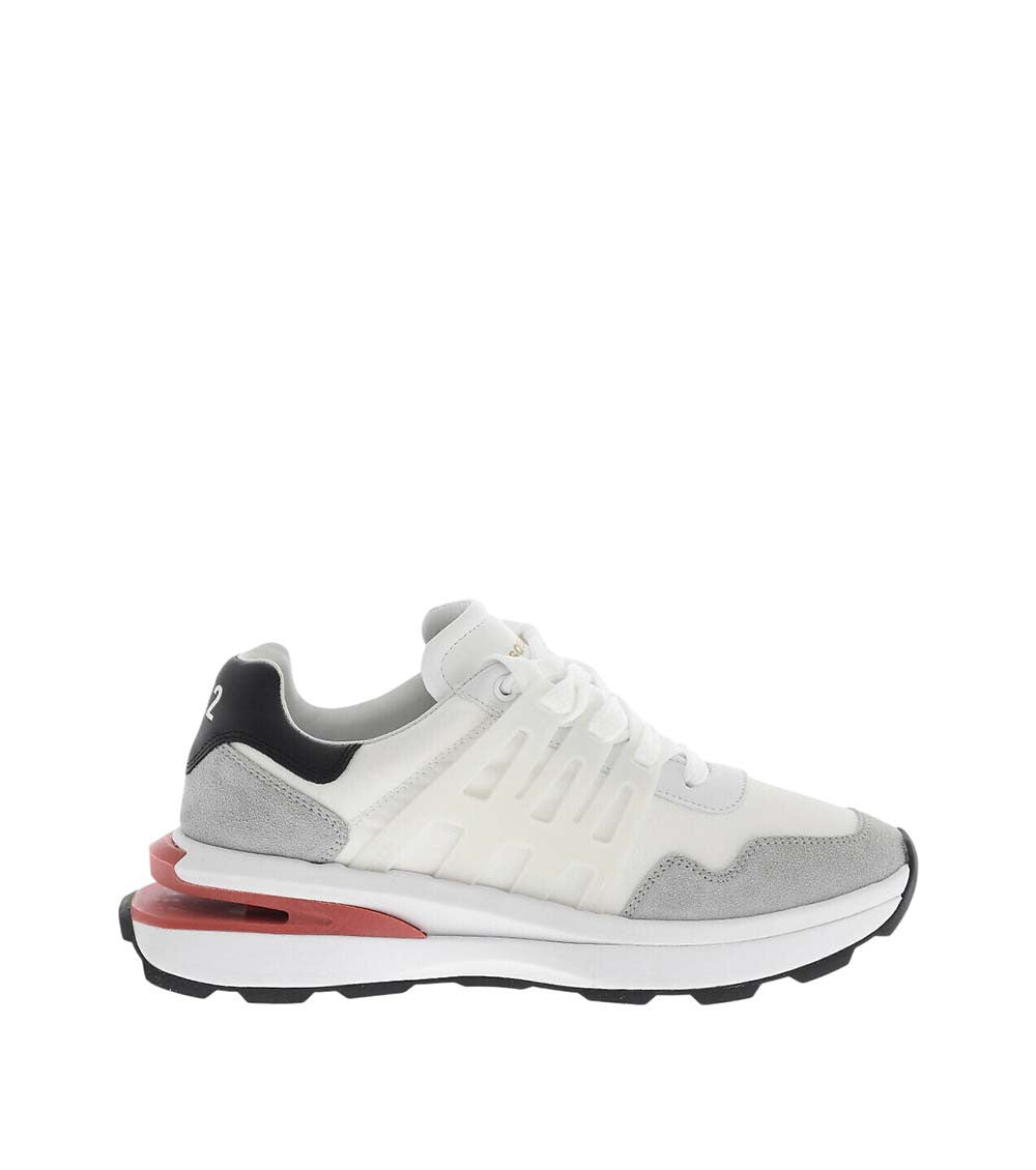White Slash Sneakers 1