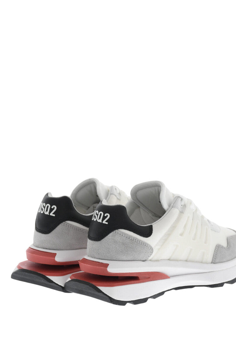 White Slash Sneakers 3