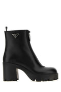 Black Zipper Boots 1