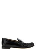 Black Logo Collection Loafers 1
