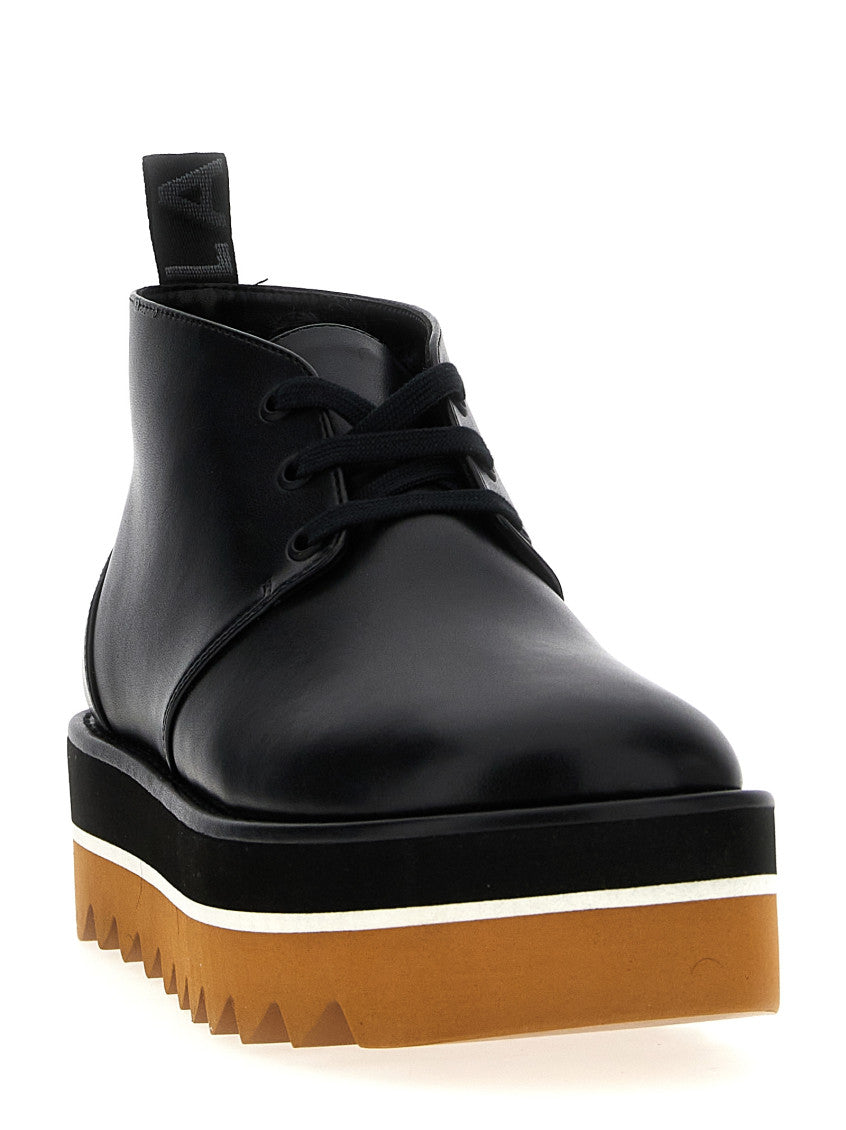 Black Lace Up Boots 2