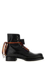 Black Leather Boots 1
