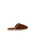 Brown Logo Slippers 1