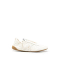 White Logo Kick Sneakers 1