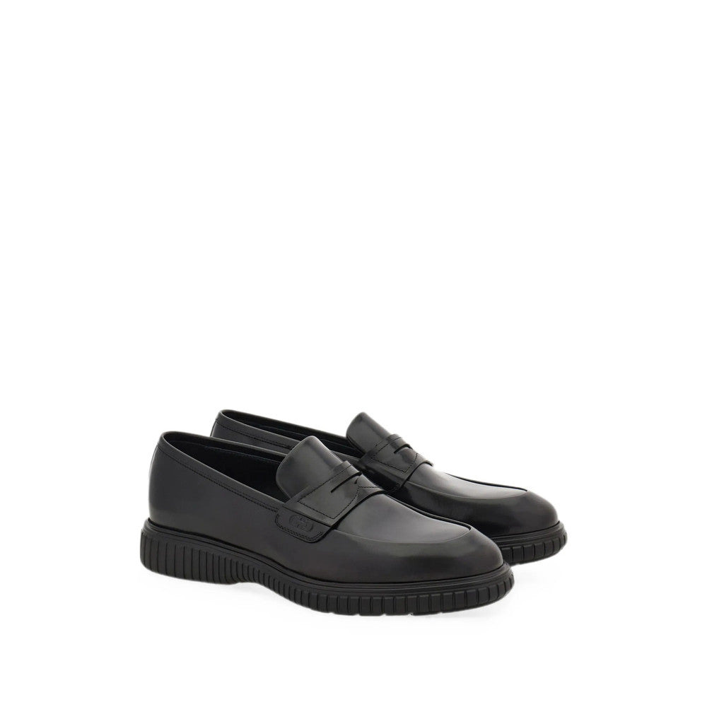 Black Gancini Loafers 2