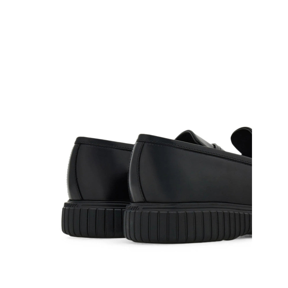 Black Gancini Loafers 4